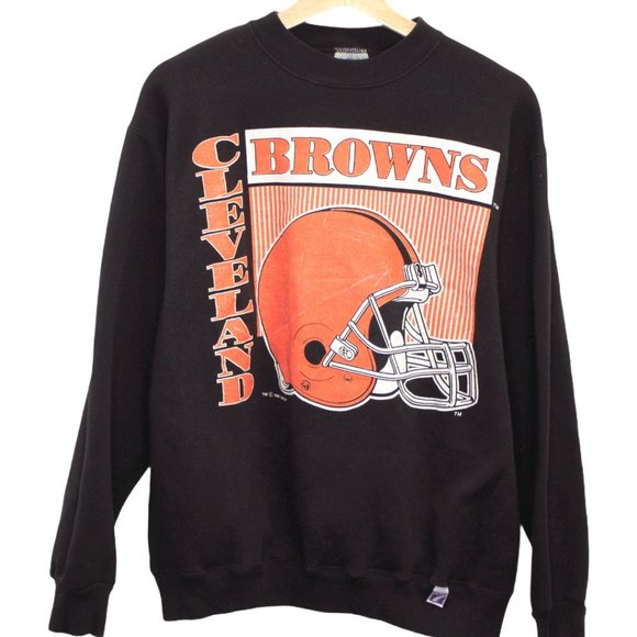 Logo 7 Other - Q157 Vintage Logo 7 Cleveland Browns NFL Crewneck